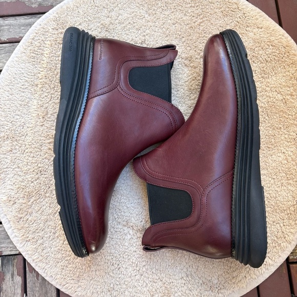 Cole Haan Men's Original Grand Ultra Men's Brown Leather Chelsea Boots sz 11W - Picture 2 of 8